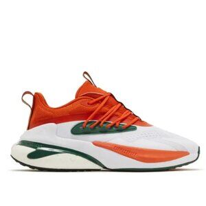 ADIDAS AlphaBOOST V2 UM MIAMI HURRICANES NCAA Pack MEN'S Size 10.5 NEW